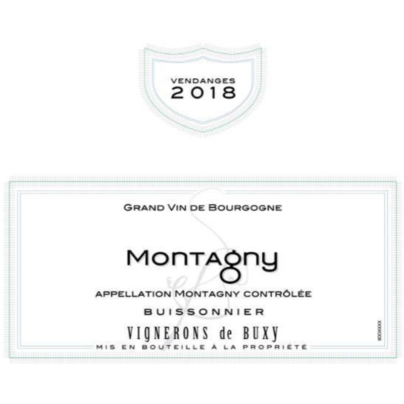VIGNERONS DE BUXY MONTAGNY VILLAGES 2020 750 mL