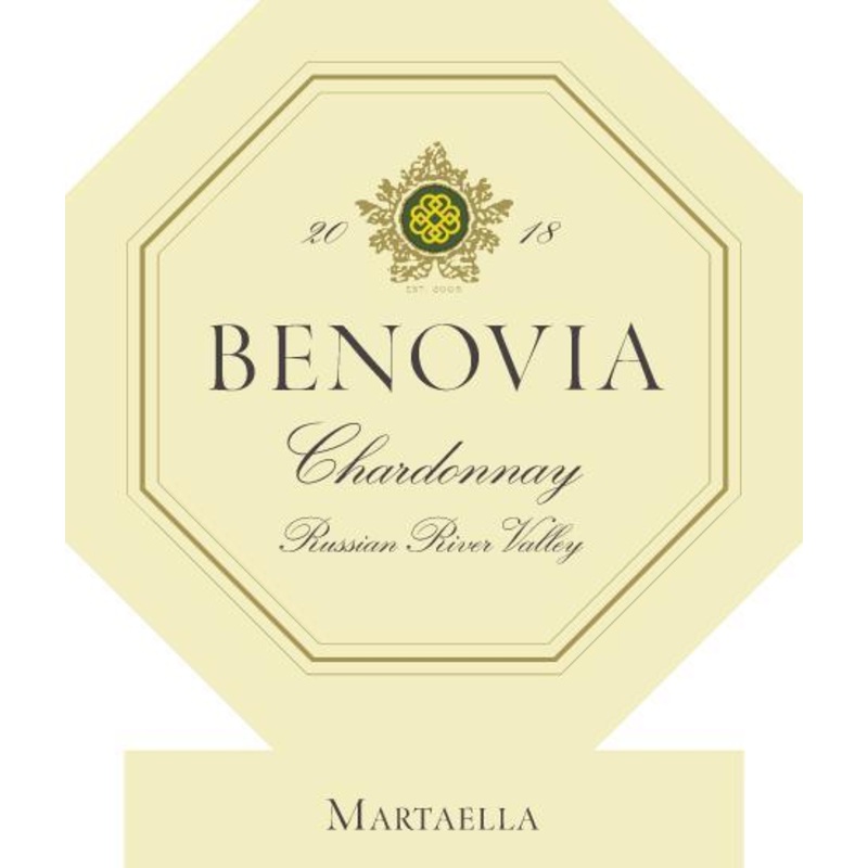 BENOVIA CHARDONNAY MARTAELLA ESTATE 2018 750 mL