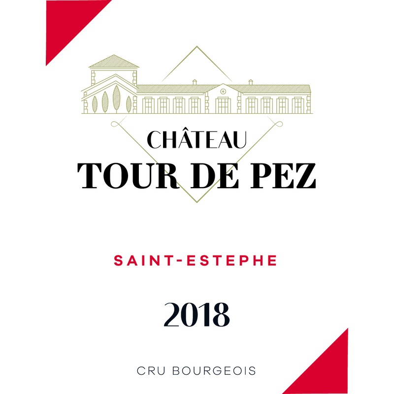 CH TOUR DE PEZ SAINT - ESTEPHE CRU BOURGEOIS 2018 750 mL