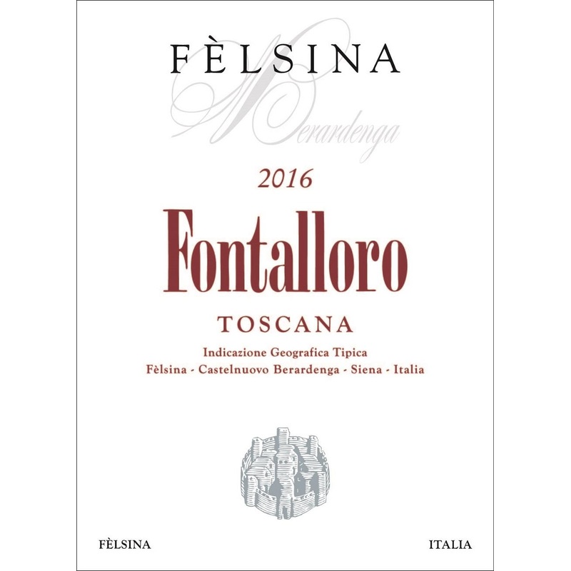 FELSINA FONTALLORO (100% Sangiovese) 2018 750 mL