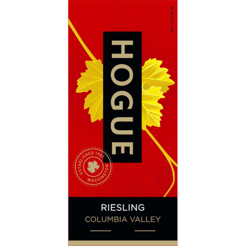 HOGUE CELLARS RIESLING COLUMBIA VALLEY 2018 750 mL