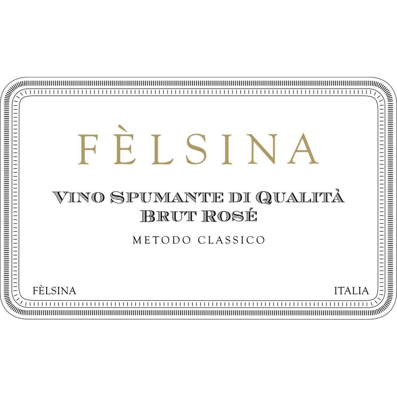 FELSINA SPUMANTE BRUT ROSE 750 mL