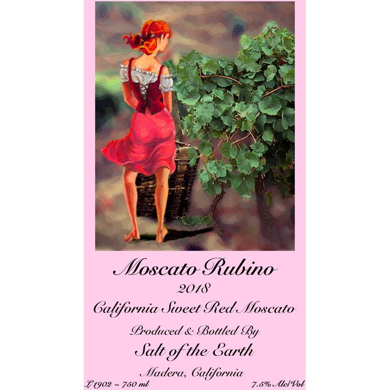 SALT OF THE EARTH MOSCATO RUBINO 2020 750 mL