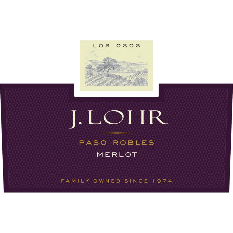 J. LOHR MERLOT LOS OSOS CUVEE 2020 750 mL
