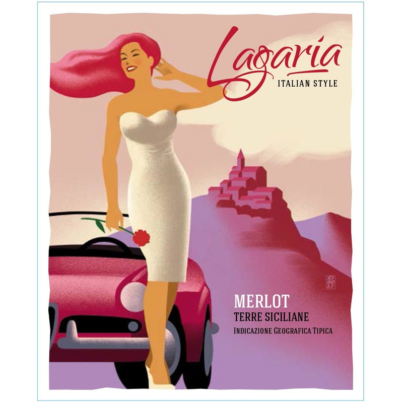 LAGARIA MERLOT SICILIA 2020 750 mL