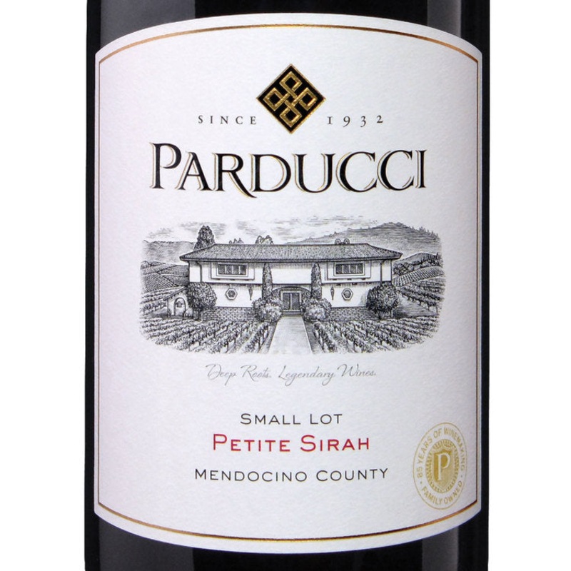 PARDUCCI PETITE SIRAH SMALL LOT MENDOCINO COUNTY 2020 750ML
