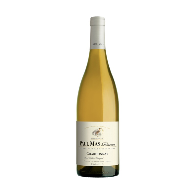 PAUL MAS RESERVE CHARDONNAY SINGLE VINEYARD COLLECTION SAINT HILAIRE VINEYARD PAYS D'OC 2019 750ML