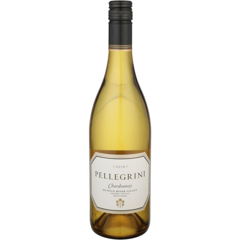 Pellegrini Chardonnay Unoaked Russian River Valley 2019 750ML