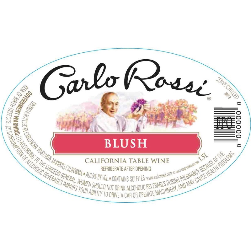 CARLO ROSSI BLUSH 3 L