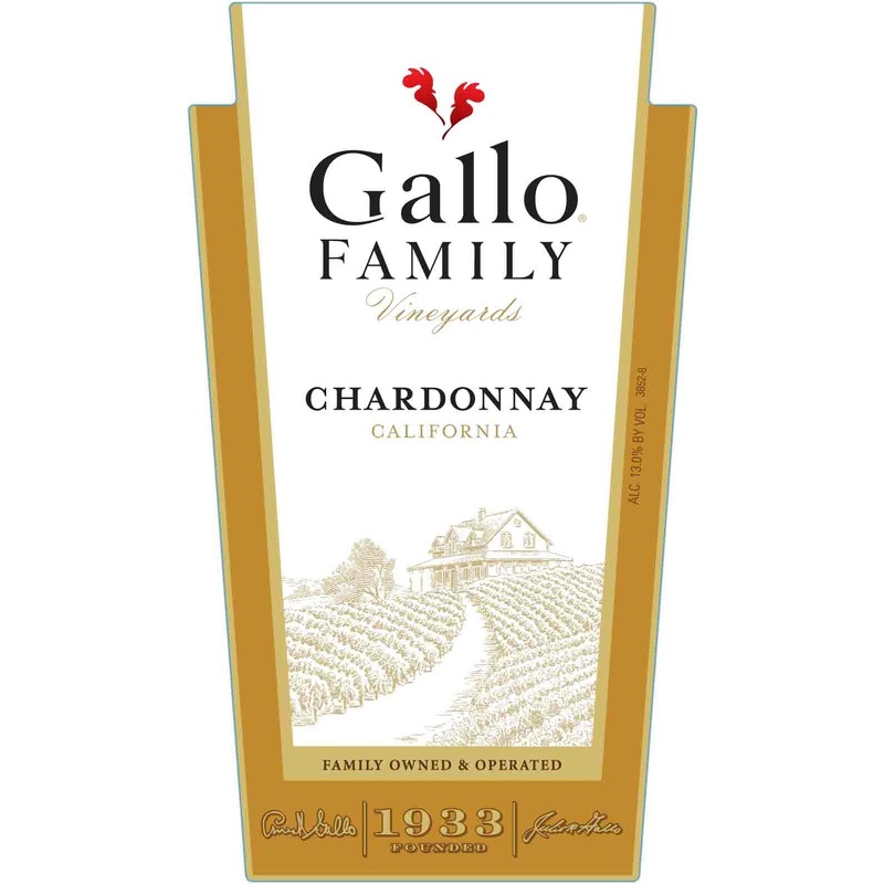 E & J GALLO CHARDONNAY 187 mL