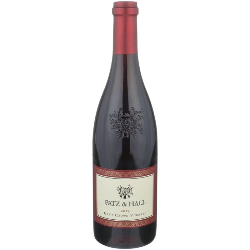PATZ & HALL PINOT NOIR GAP'S CROWN VINEYARD SONOMA COAST 2017 750ML