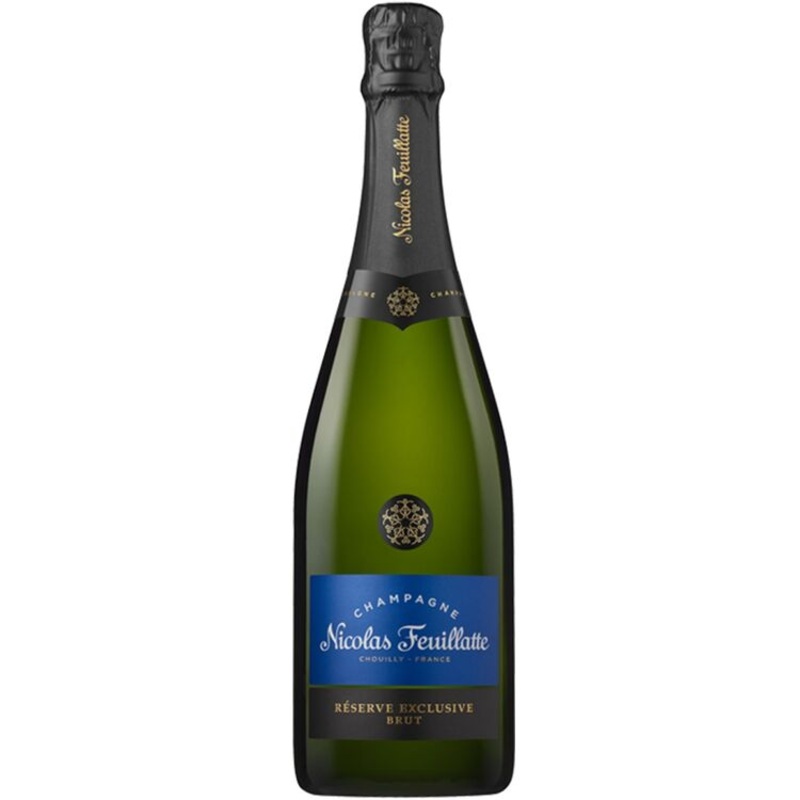 NICOLAS FEUILLATTE CHAMPAGNE BRUT RESERVE EXCLUSIVE CUVEE GASTRONOMIE 750ML