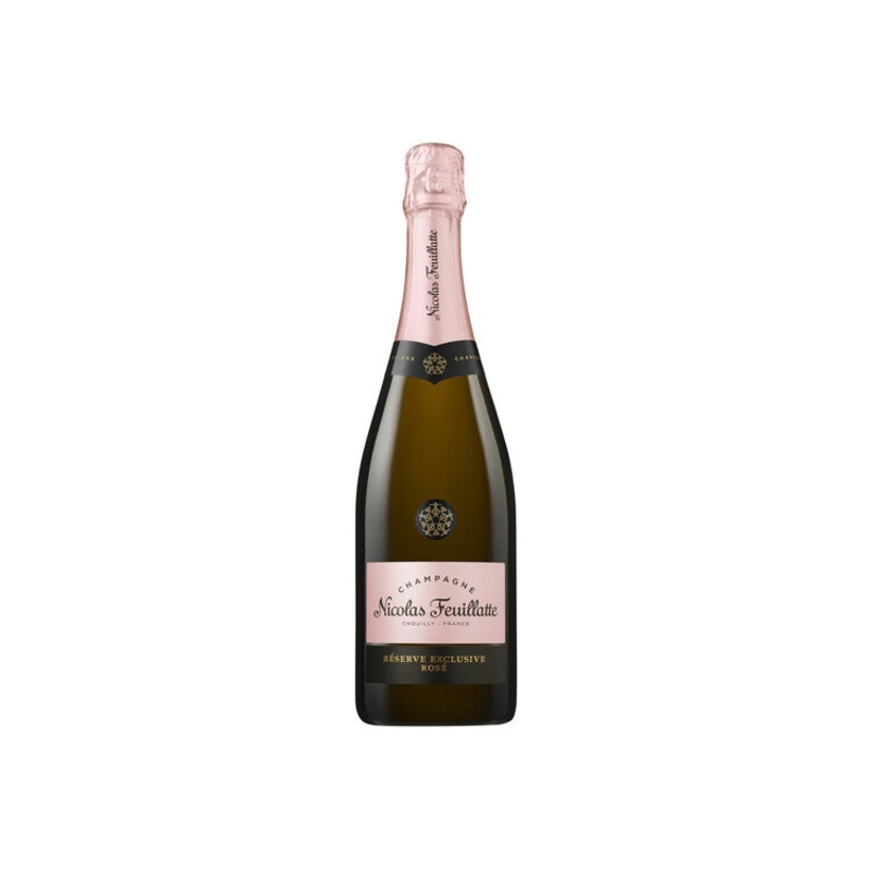 NICOLAS FEUILLATTE CHAMPAGNE BRUT ROSE 750ML