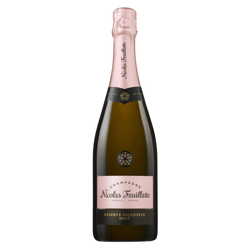NICOLAS FEUILLATTE CHAMPAGNE BRUT ROSE CUVEE GASTRONOMIE RESERVE EXCLUSIVE 750ML