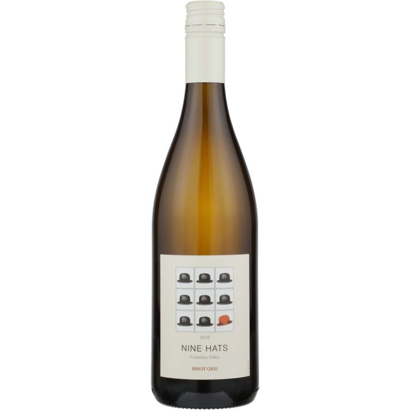 NINE HATS PINOT GRIS COLUMBIA VALLEY 2018 750ML
