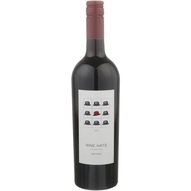 NINE HATS RED WINE COLUMBIA VALLEY 2018 750ML