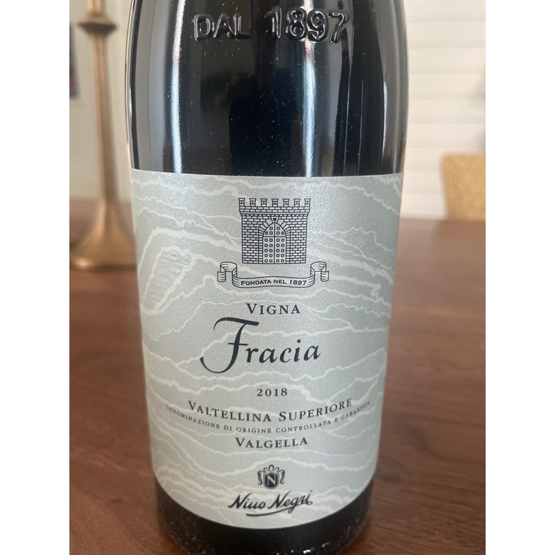NINO NEGRI VALTELLINA SUPERIORE VIGNETO FRACIA 2018 750ML
