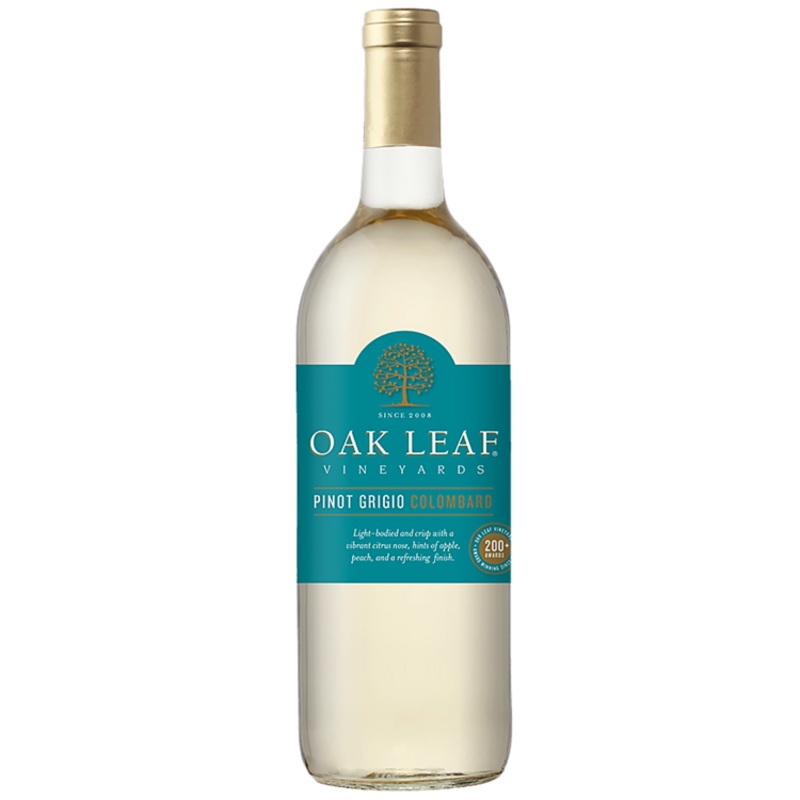 OAK LEAF VINEYARDS PINOT GRIGIO/COLOMBARD AMERICAN 750ML