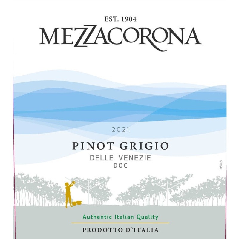 MEZZACORONA PINOT GRIGIO DELLE VENEZIE 750ML