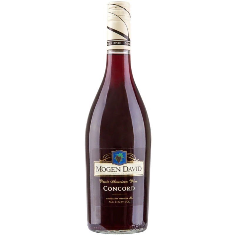 MOGEN DAVID CONCORD NEW YORK 750ML