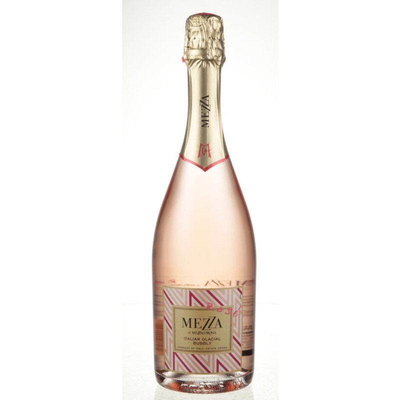 MEZZA DI MEZZACORONA EXTRA DRY ROSE ITALIAN GLACIAL BUBBLY VIGNETI DELLE DOLOMITI 750ML