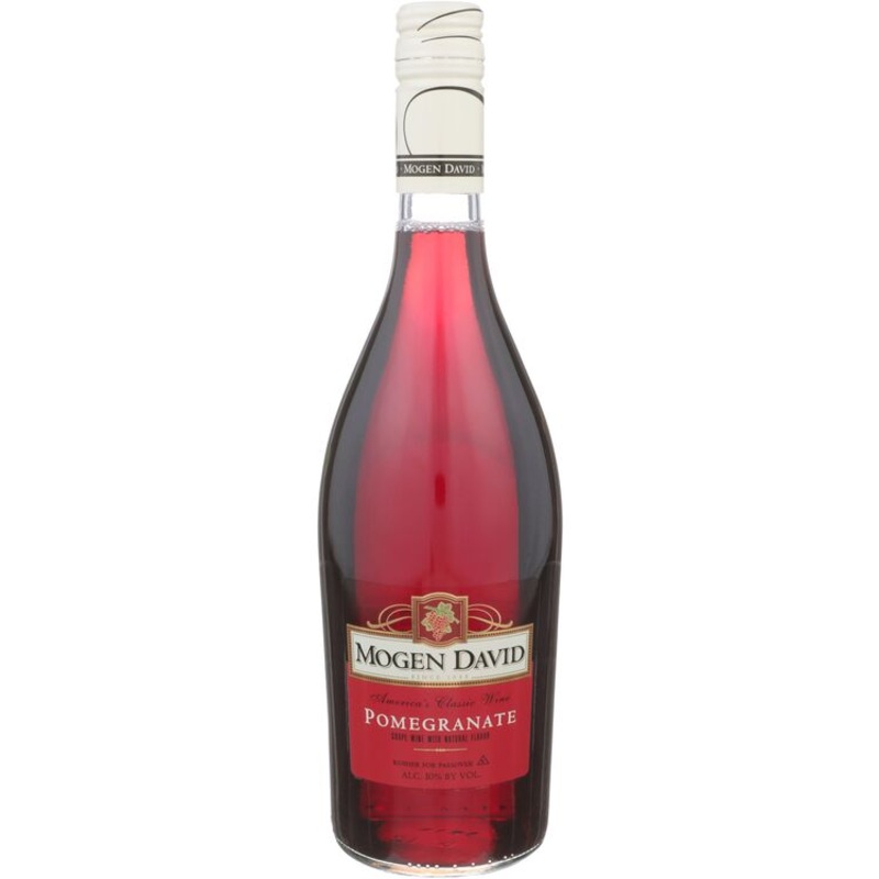 MOGEN DAVID POMEGRANATE FLAVORED WINE 750ML