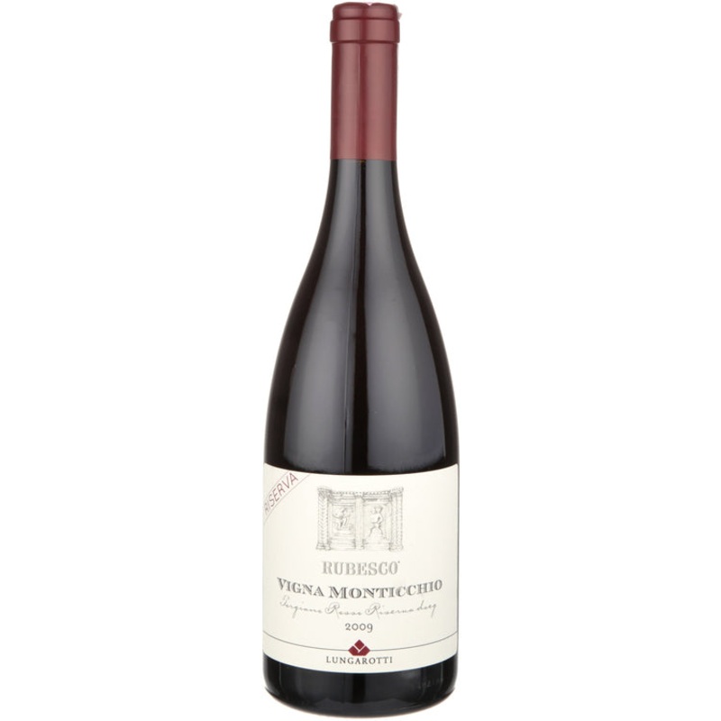 LUNGAROTTI TORGIANO ROSSO RISERVA VIGNA MONTICCHIO RUBESCO 2009 750ML
