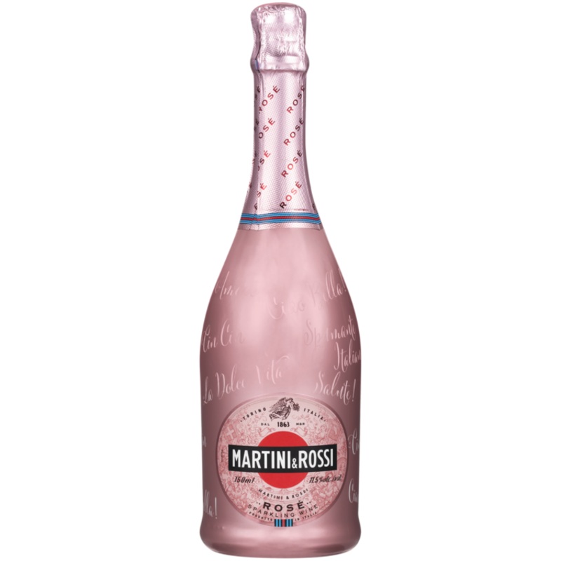MARTINI & ROSSI ROSE EXTR DRY ITALY 750ML