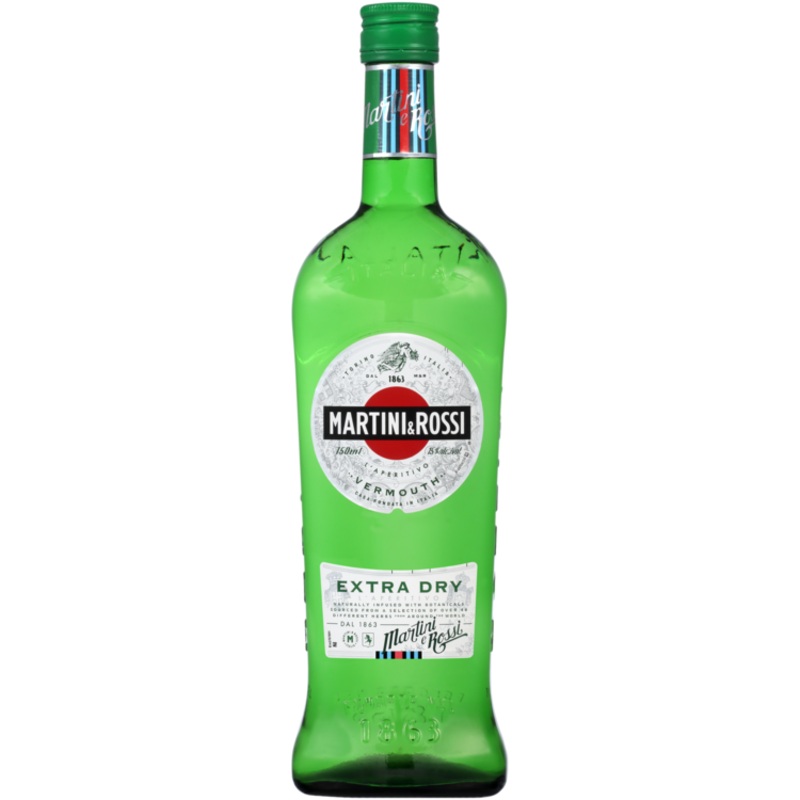 MARTINI & ROSSI VERMOUTH EXTRA DRY 750ML