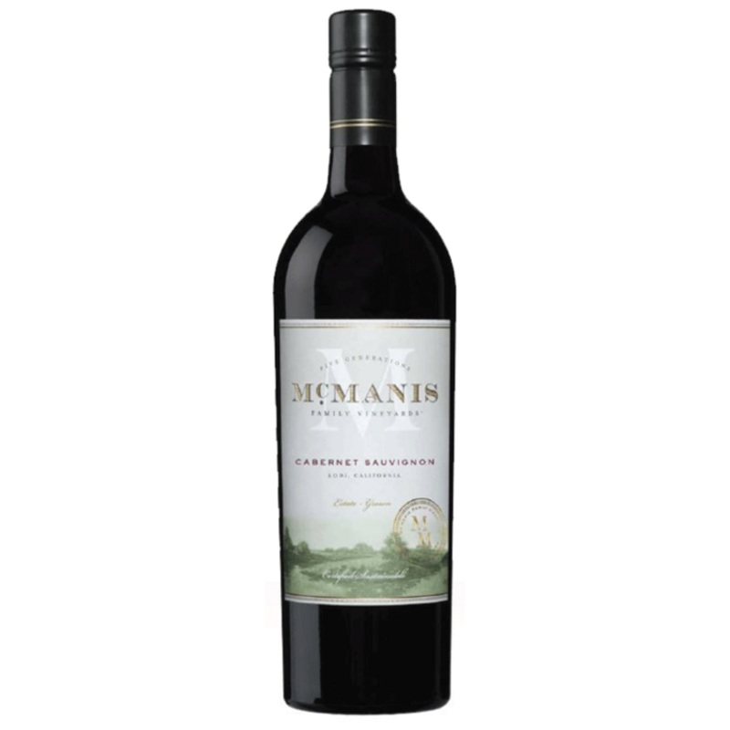 MCMANIS FAMILY VINEYARDS CABERNET SAUVIGNON CALIFORNIA 750ML