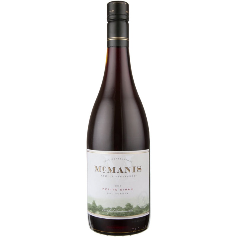 MCMANIS FAMILY VINEYARDS PETITE SIRAH CALIFORNIA 750ML