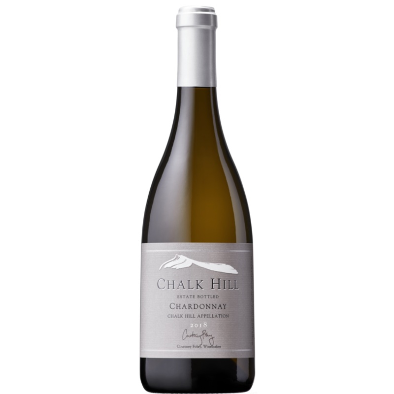 CHALK HILL CHARDONNAY ESTATE BOTTLED CHALK HILL 2018 750ML