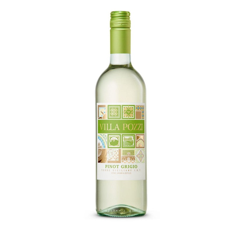 VILLA POZZI PINOT GRIGIO TERRE SICILIANE 750ML