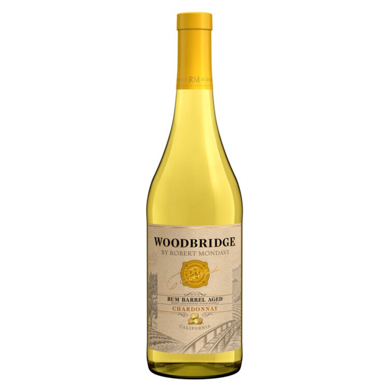 WOODBRIDGE CHARDONNAY RUM BARREL AGED CALIFORNIA 750ML