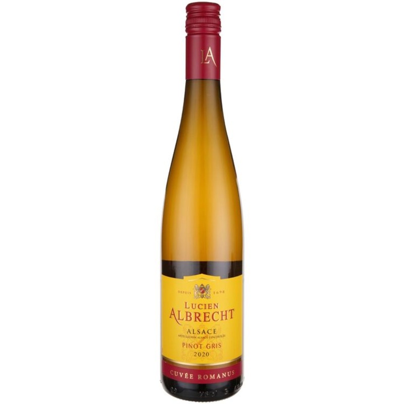 LUCIEN ALBRECHT PINOT GRIS CUVEE ROMANUS ALSACE 2018 750ML