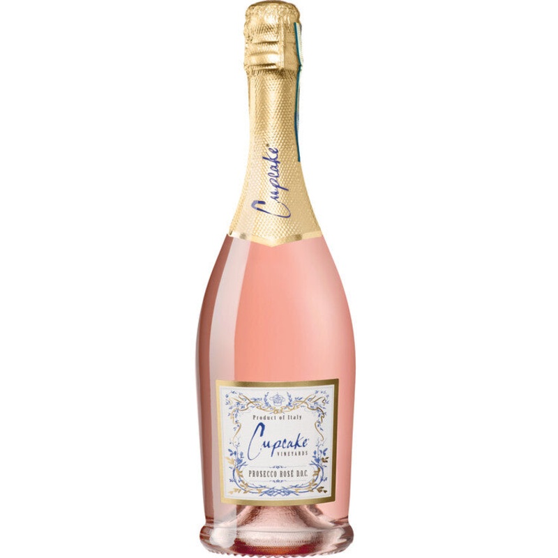 CUPCAKE VINEYARDS PROSECCO EXTRA DRY ROSE MILLESIMATO 2021 750ML