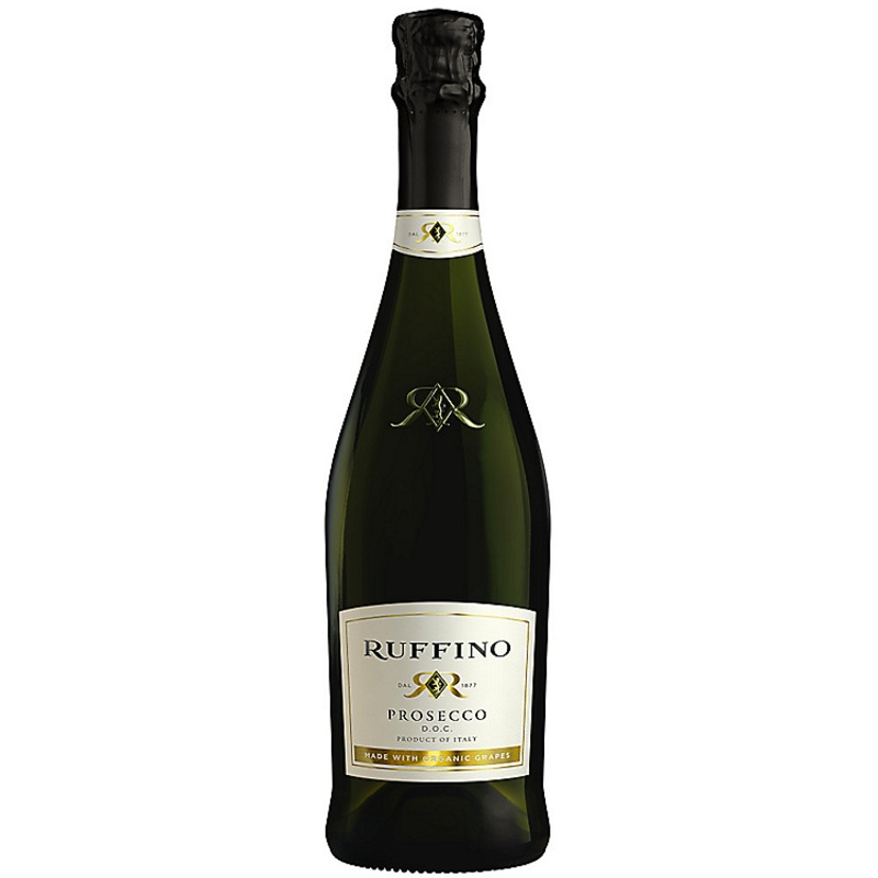 RUFFINO PROSECCO BRUT MADE WITH ORGANIC GRAPES 750ML