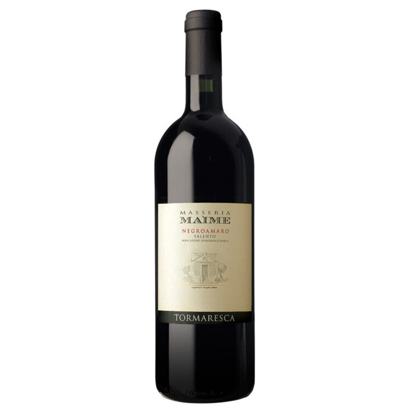 TORMARESCA NEGROAMARO MASSERIA MAIME SALENTO 2018 750ML