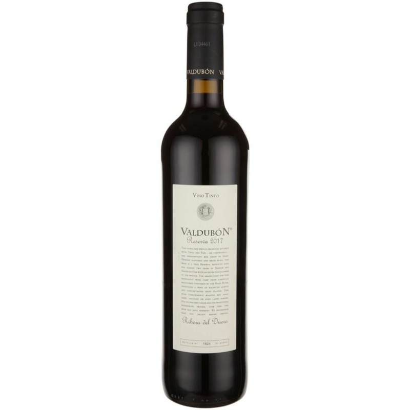 VALDUBON RIBERA DEL DUERO RESERVA 2017 750ML