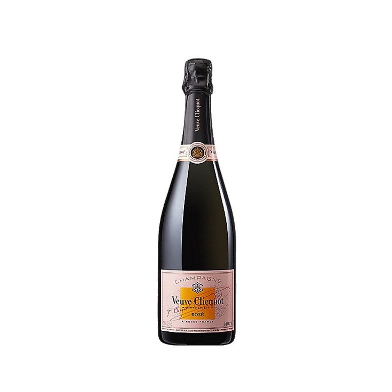 VEUVE CLICQUOT CHAMPAGNE BRUT ROSE 750ML