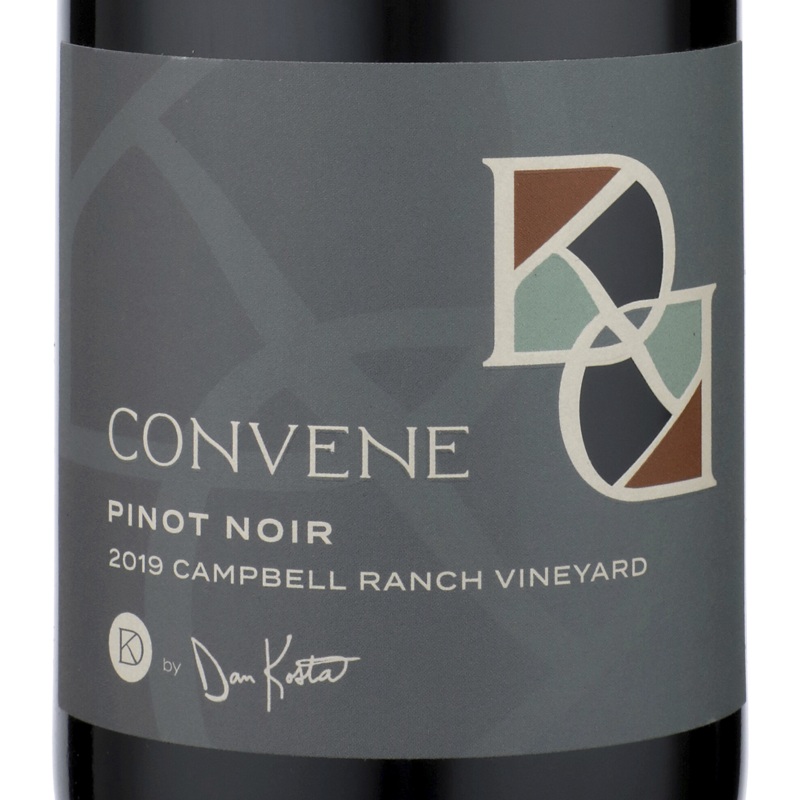 Convene Pinot Noir Campbell Ranch Vineyard Sonoma Coast 2019 750ML