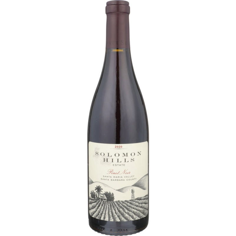SOLOMON HILLS PINOT NOIR ESTATE SOLOMON HILLS VINEYARD SANTA MARIA VALLEY 2020 750ML