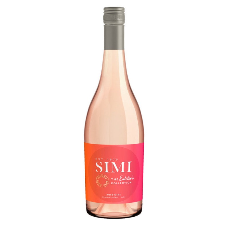 SIMI ROSE WINE THE EDITOR'S COLLECTION REESE'S BOOK CLUB SONOMA COUNTY 2021 750ML