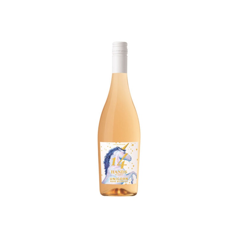 14 HANDS UNICORN ROSE BUBBLES LIMITED RELEASE COLUMBIA VALLEY 750ML