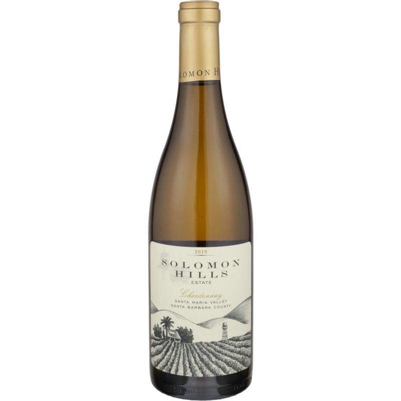 SOLOMON HILLS ESTATE CHARDONNAY SOLOMON HILLS VINEYARD SANTA MARIA VALLEY 2019 750ML