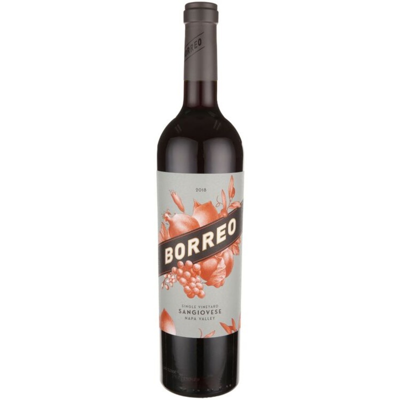 BORREO SANGIOVESE SINGLE VINEYARD NAPA VALLEY 2018 750ML