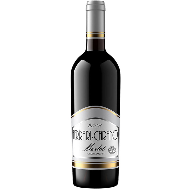 FERRARI CARANO MERLOT SONOMA COUNTY 2018 750ML