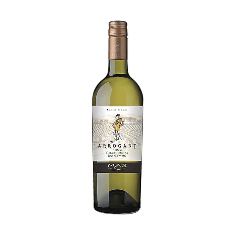 ARROGANT FROG CHARDONNAY LILY PAD WHITE PAYS D'OC 750ML