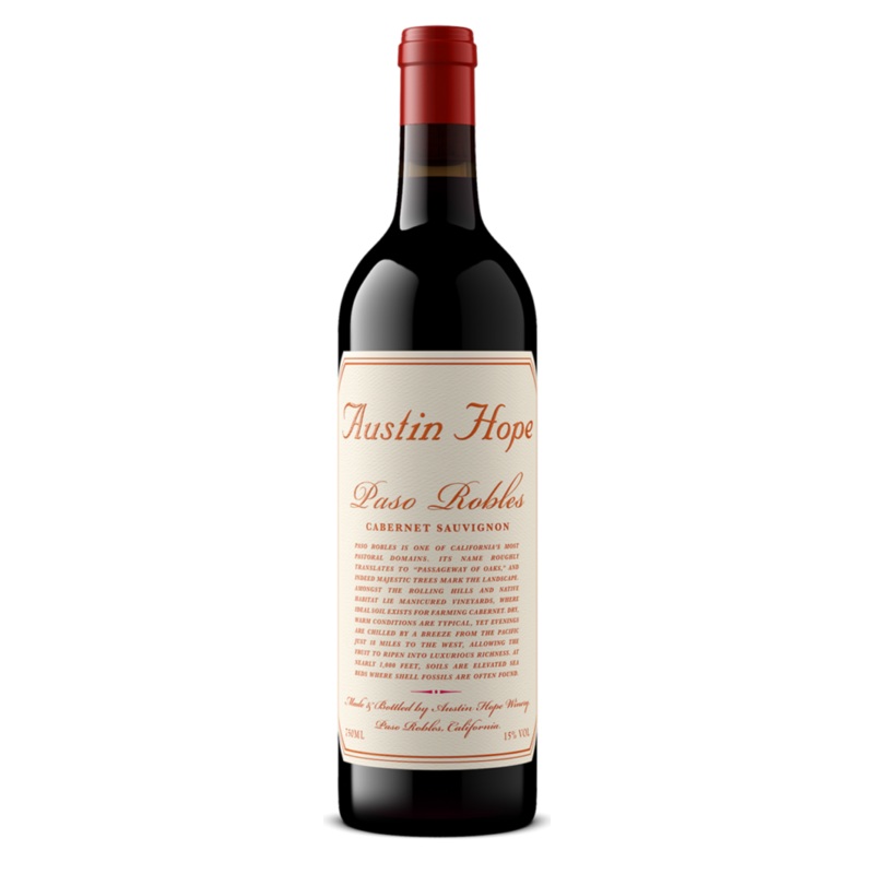 Austin Hope 2021 Paso Robles Cabernet Sauvignon