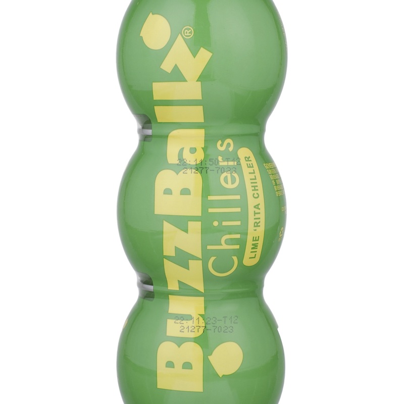 Buzzballz Chillers Lime 'Rita Chiller Wine Based Cocktail 187ML  (3 Units/Pack)